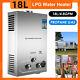 Large 18l Tankless Instant Hot Water Heater 4.8gpm Propane Gas Lpg Boiler Shower