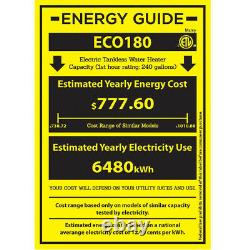 Marey ECO180 Electric Tankless Water Heater Refurbished 5 GPM Best US Seller