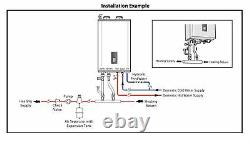 Navien GFFM-MCOZUS-001 Tankless Heater Condensing Boiler, Manifold Valve Kit