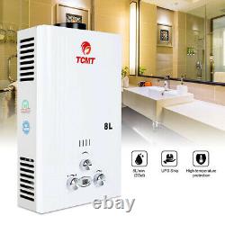 New 6/8/10/12/18L LPG Gas Instant Boiler Propane Tankless Home Hot Water Heater