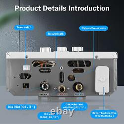 OYAJI 16L Instant Gas Hot Water Heater Tankless Gas Boiler LPG Propane