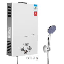 OYAJIA 8/16/18L Instant Gas Hot Water Heater Tankless Gas Boiler LPG Propane
