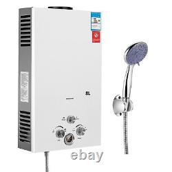 OYAJIA 8L Instant Gas Hot Water Heater Tankless Gas Boiler LPG Propane