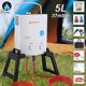 Portable Horse Shower 5l Instant Gas Hot Water Heater Camp Lpg Boiler & Trolley