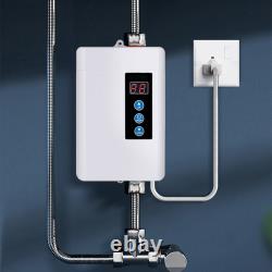 Portable Tankless Water Heater 4000W Quick Heating Anti Leakage Protection
