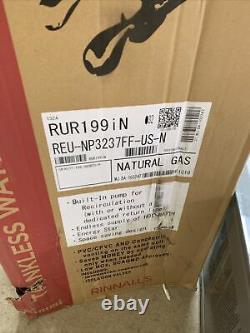 RUR199IN 199,000 BTU, Condensing Indoor Tankless Water Heater (Natural Gas) S-11