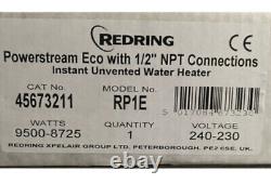 Redring 45673211 Powerstream RP1E ECO 9.5KW Undersink Tankless Water Heater