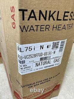 Rinnai RL75iN Tankless Water Heater Natural Gas REU-VC2528FFUD-US(A)-N Y-5