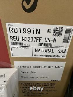 Rinnai RU199iN 11 GPM 199,000 BTU Natural Gas Tankless Water Heater S-8