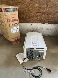 Rinnai Tankless Hot Water Heater V65iN Natural Gas REU-VC2025FFU-US-N White S-11