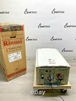 Rinnai V75iN Indoor Tankless Water Heater Natural Gas 180k BTU (S-2 #641)