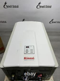 Rinnai V75iN Indoor Tankless Water Heater Natural Gas 180k BTU (S-2 #641)