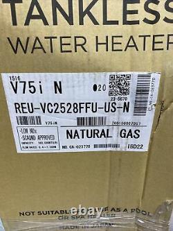 Rinnai V75iN Tankless Water Heater REU-VC2528FFU-US-N Natural Gas 180k BTU S-5