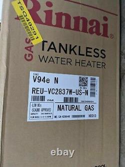 Rinnai V94eN Outdoor Tankless Water Heater max Btu 199000 9.8gpm ULNOx
