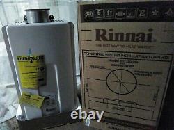 Rinnai V94iN Whole Home Natural Gas Tankless Water Heater White Endless Hot