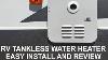 Rv Tankless Water Heater Easy Install And Review