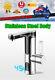 S. Steel Instant Electric Tankless Led Hot Water Heater Tap Bathroom Sink Basin