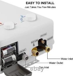 THERMOMATE Instant Hot Water Heater Tankless Gas Boiler 5L LPG Propane Shower UK
