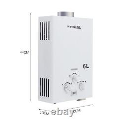 Tankless Gas Hot Water Heater Portable LPG Propane Instant Boiler Outdoor Shower