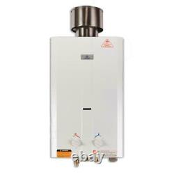 Tankless Water Heater 3.0 GPM Portable 75,000 BTU Liquid Propane Outdoor Hot RV