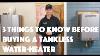 Tankless Water Heater 3 Things To Know