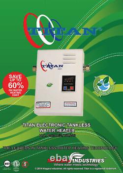 Titan Tankless Water Heater SCR2 Model N-120, N100, N85 Brand New, Free Shipping