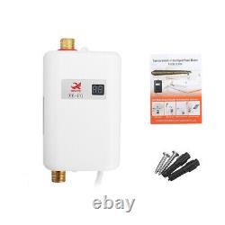 Water Heater 3.8KW Tankless Electric Under Sink Wall Bar Bathroom Kitchen Bath