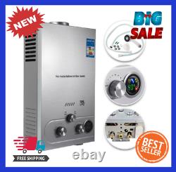 Water Heater Propane Gas LPG Tankless 6/8/10/12/16/18L 4.8GPM Stainless Steels