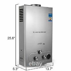 18l 36kw Instant Hot Water Heater Gas Boiler Tankless Lpg Propane Shower Kit
