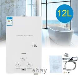 24kw 12l Tankless Gaz Instantané Chauffe-eau Chaude Campingshower Gpl Propane