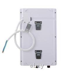 6-10kw Réchauffeur D'eau Chaude Sans Réservoir Électrique Instantané Affichage LCD