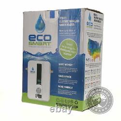 Box Ouverte Ecosmart Eco 11 Chauffe-eau Électrique Sans Réservoir En Blanc 13kw / 240v