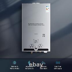 CO-Z 12L 20.4 kW Chauffe-eau instantané à gaz Chaudière sans réservoir Chaudière à eau LPG