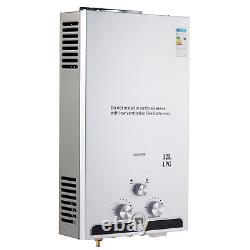 CO-Z 12L 20.4kw Chauffe-eau instantané sans réservoir Chauffe-eau au gaz de chaudière à eau LPG