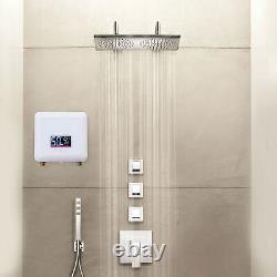 Chauffe-eau électrique instantané de 7500W pour douche sans réservoir dans la cuisine et la salle de bains.