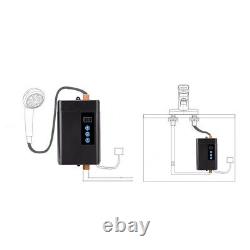 Chauffe-eau électrique portable durable instantané pour douche chaude 4000W sans réservoir