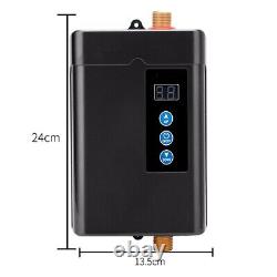 Chauffe-eau électrique portable durable instantané pour douche chaude 4000W sans réservoir