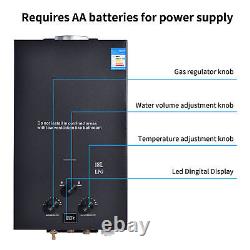 Chauffe-eau instantané 18L 36KW Chaudière à gaz sans réservoir Chaudière à eau au gaz LPG UK