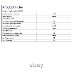 Chauffe-eau instantané à gaz CO-Z 8L 13,6 kW Chaudière sans réservoir Chaudière à eau GPL