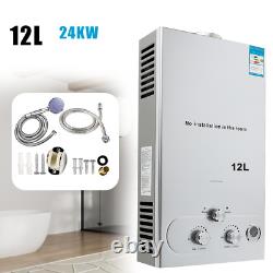 Chauffe-eau instantané à gaz sans réservoir de 12/18L - Chaudière à gaz propane - Chauffe-eau au GPL