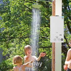 Chauffe-eau instantané au gaz propane 20L grand LPG pour la douche - Kit de chaudière