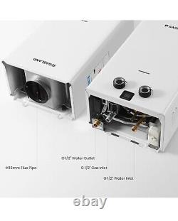 Chauffe-eau instantané au gaz propane intérieur BG300, faibles émissions de Nox, 11L/min sans réservoir de chaleur au GPL