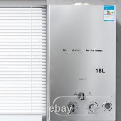 Chauffe-eau instantané de 18L 36KW Chaudière à gaz sans réservoir Chaudière à eau LPG UK