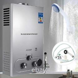 Chauffe-eau instantané portable au gaz propane de 18L sans réservoir pour la douche.