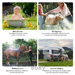 Chauffe-eau portable instantané au gaz de 10 litres pour camping-caravane à cheval