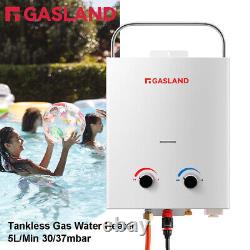 Chauffe-eau sans réservoir au gaz propane GASLAND 5L chauffe-eau instantané extérieur