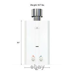 Eccotemp L10 Portable Outdoor Propane Tankless Water Heater 3.0 Gpm Rv Camping
