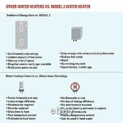 Electric Tankless Smart Water Heater, Le Monde Seulement Chauffe-eau Sans Rencontrer