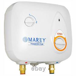 Marey Power 2.0 Gpm 220 Volt Electric Tankless Water Heater Power Pak, Blanc