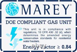 Propane Gas Water Heater Tankless On-demand Marey Ga10flp 2.7 Gpm Best Us Seller